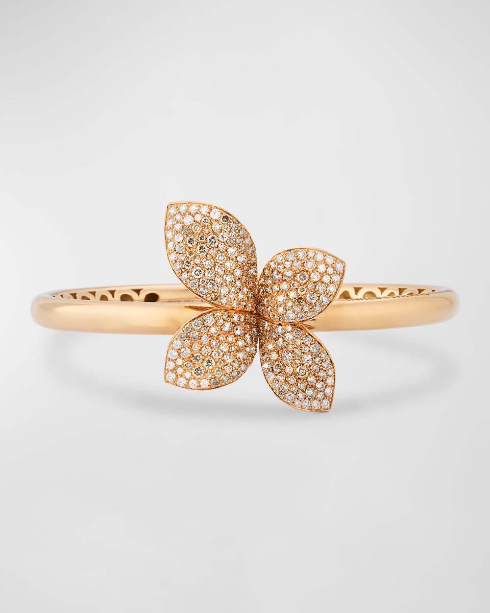 18K Red Gold Giardini Segreti Diamond Bracelet